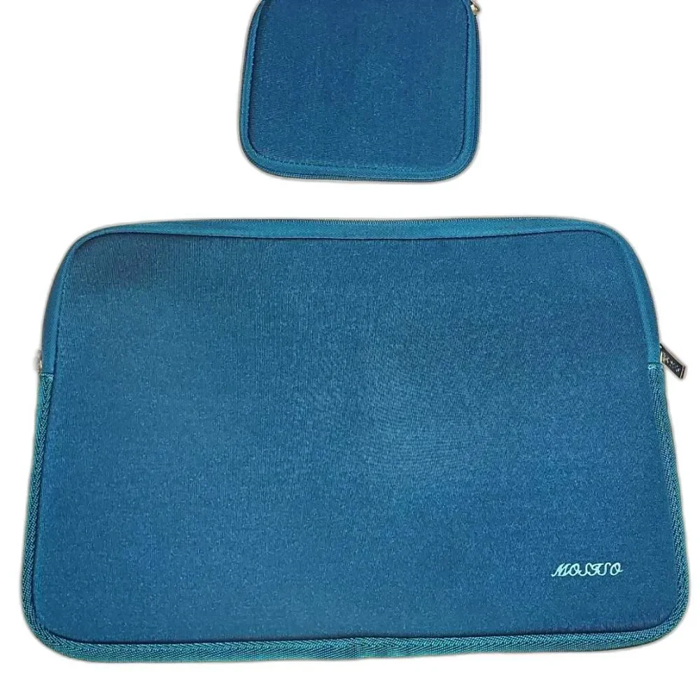 Laptop Sleeve by Mosiso and small access. Bag both zip Soft Padded Interiors
